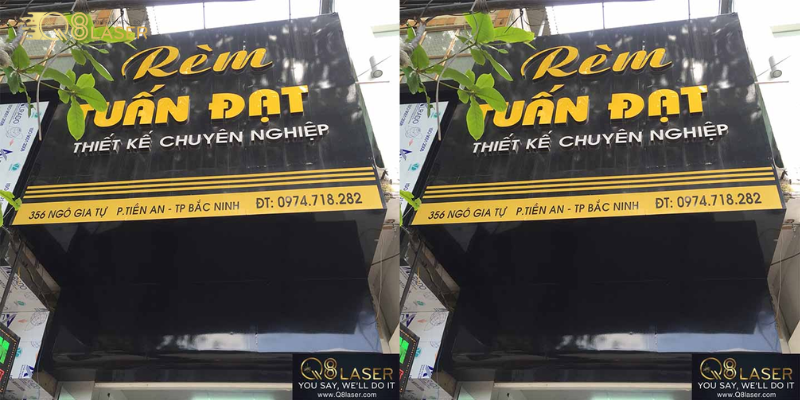 Các mẫu biển quảng cáo rèm cửa được ưa chuộng hiện nay