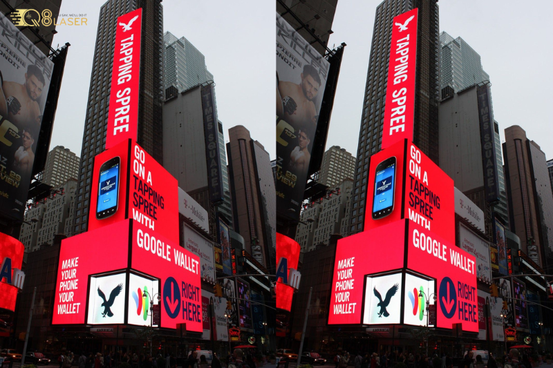 Chữ phát sáng sang trọng, ánh sáng đều