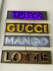 Chữ nổi bảng hiệu