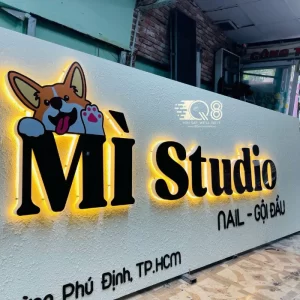 Gia công chữ nổi chất lượng cao