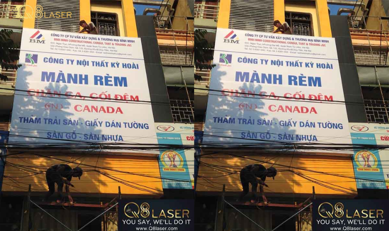 Hình ảnh biển quảng cáo đẹp cho shop rèm cửa