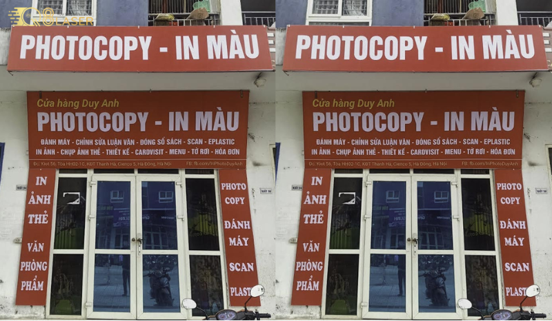 Mẫu bảng hiệu photocopy được ưa chuộng