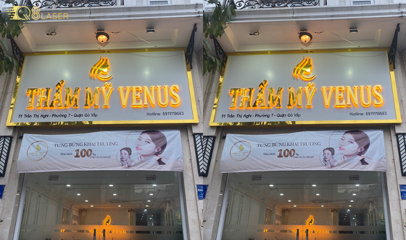 Mẫu bảng hiệu phun xăm đẹp, nổi bật