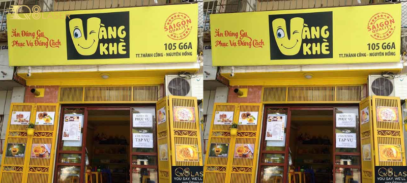 Mẫu bảng hiệu quán ăn đẹp, phong cách phù hợp từng mô hình kinh doanh