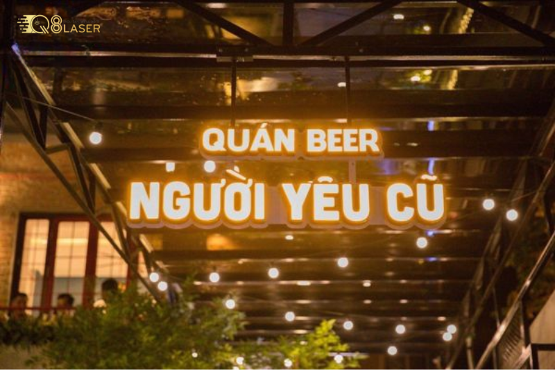 Mẫu bảng hiệu quán nhậu đẹp được nhiều chủ quán lựa chọn