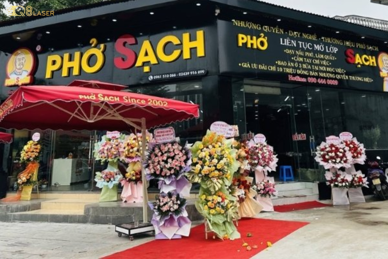 Mẫu biển quảng cáo bún phở đẹp, bền