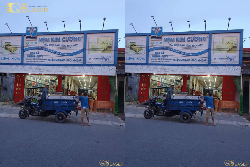 Mẫu biển quảng cáo chăn ga gối đệm dễ ứng dụng thực tế