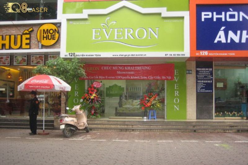 Mẫu biển quảng cáo chăn ga gối đệm đơn giản mà đẹp