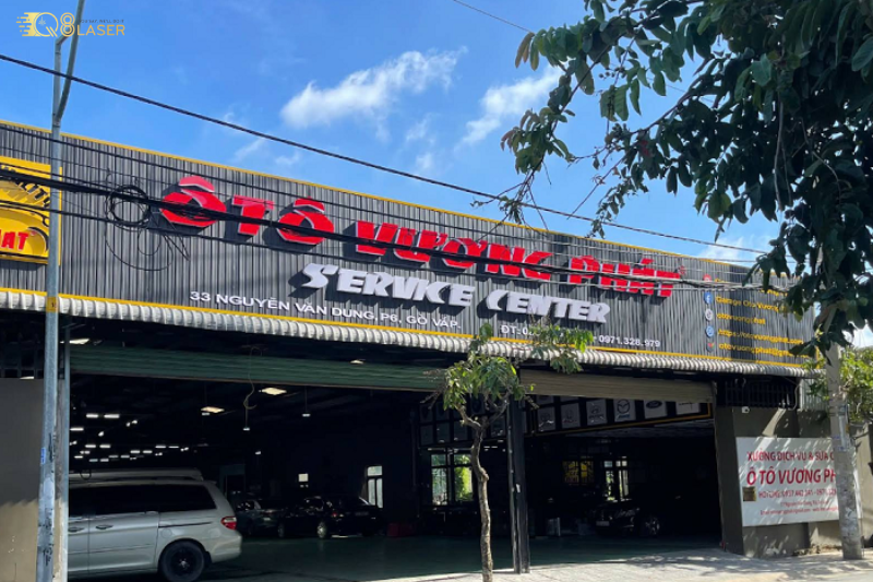 Mẫu biển quảng cáo gara ô tô được ưa chuộng