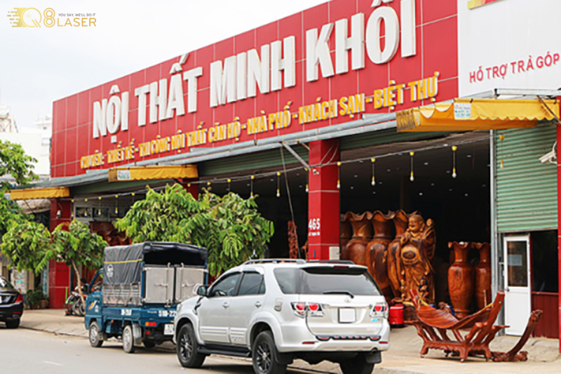 Mẫu biển quảng cáo nội thất thiết kế ấn tượng