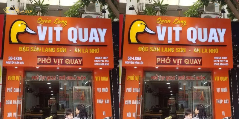 Mẫu biển quảng cáo vịt quay giá rẻ, hiệu quả