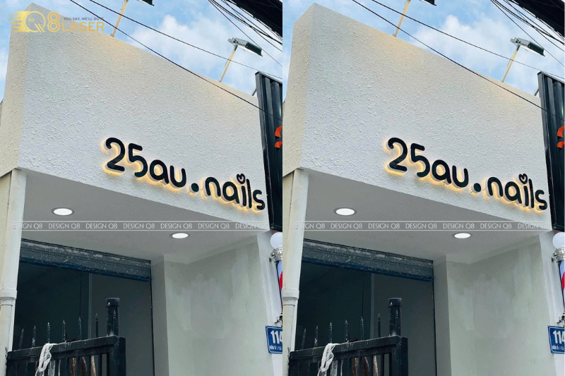 Phun xăm đẹp bắt đầu từ bảng hiệu chỉn chu