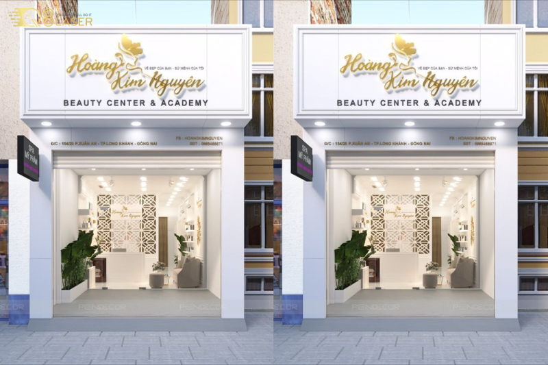 Phun xăm đẹp từ bảng hiệu chuyên nghiệp