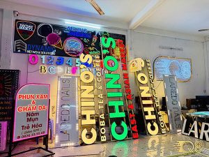 Gia công chữ nổi giá tốt