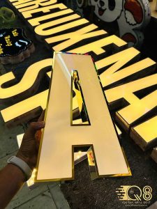 Xưởng gia công chữ nổi giá tốt