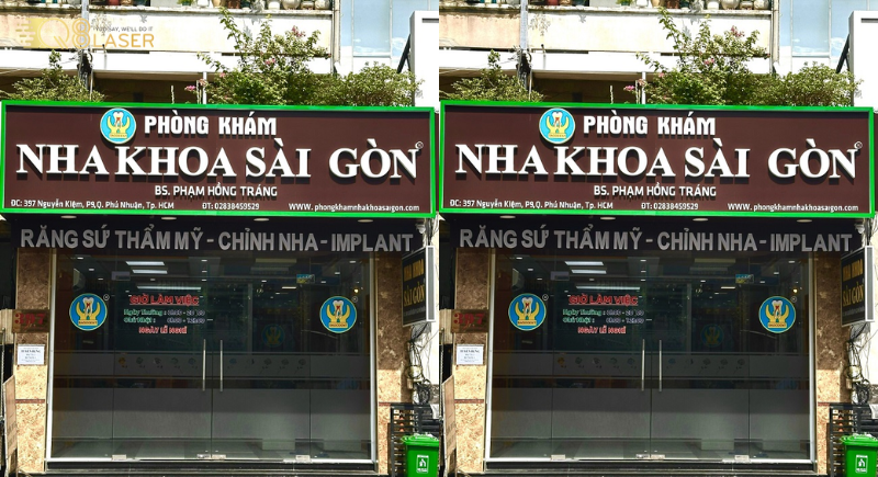 Thiết kế bảng hiệu nha khoa chuyên nghiệp, dễ nhận diện