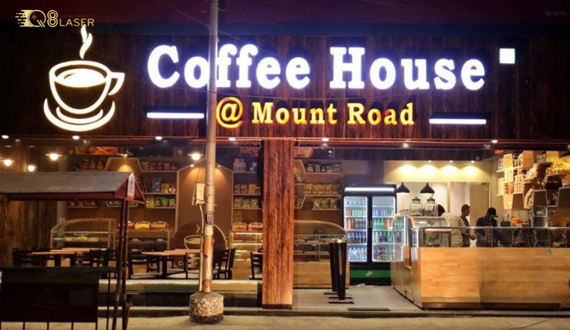 Thiết kế bảng hiệu quán cafe chuẩn thẩm mỹ, dễ nhận diện