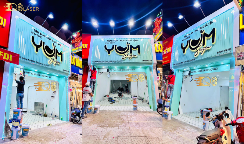 Thiết kế bảng quảng cáo đúng nhận diện thương hiệu