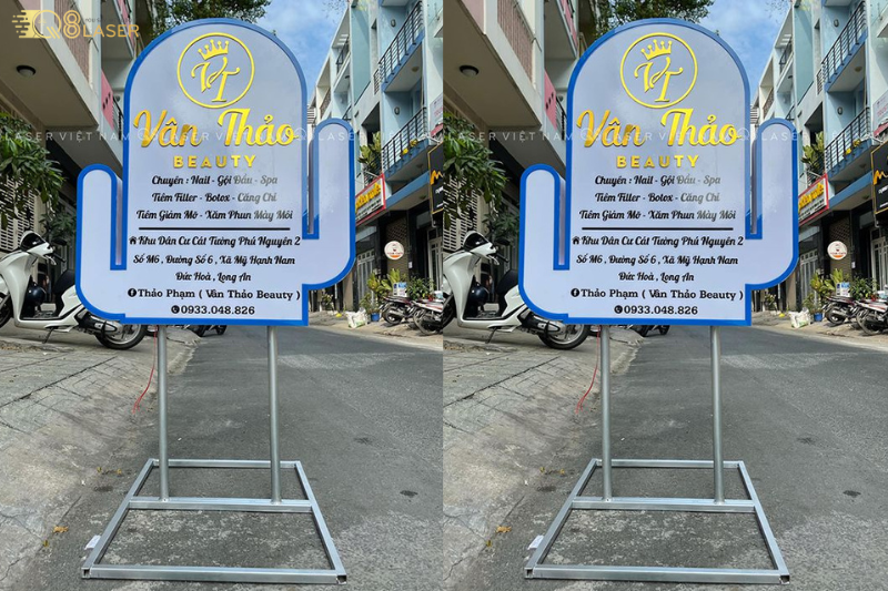 Thiết kế biển quảng cáo đứng chuyên nghiệp
