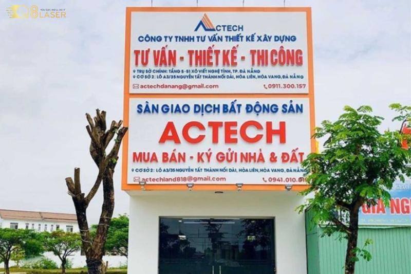 Thiết kế thi công bảng hiệu công ty trọn gói