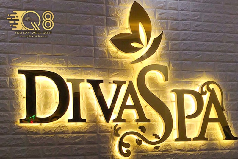 Chữ inox đồng sang trọng