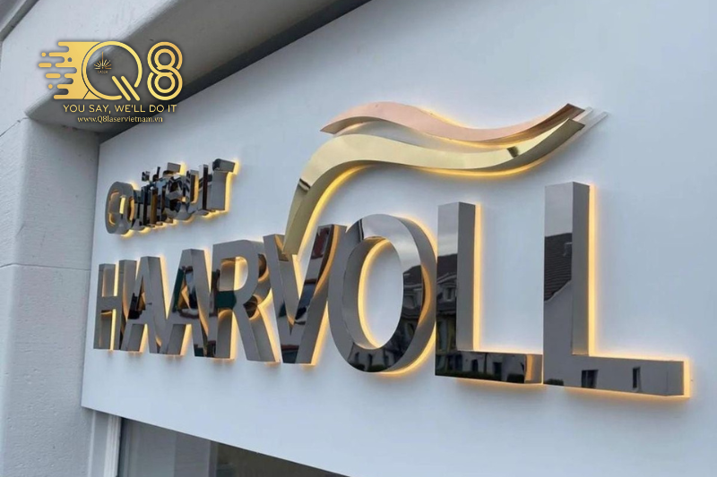 Gia công chữ inox bằng laser