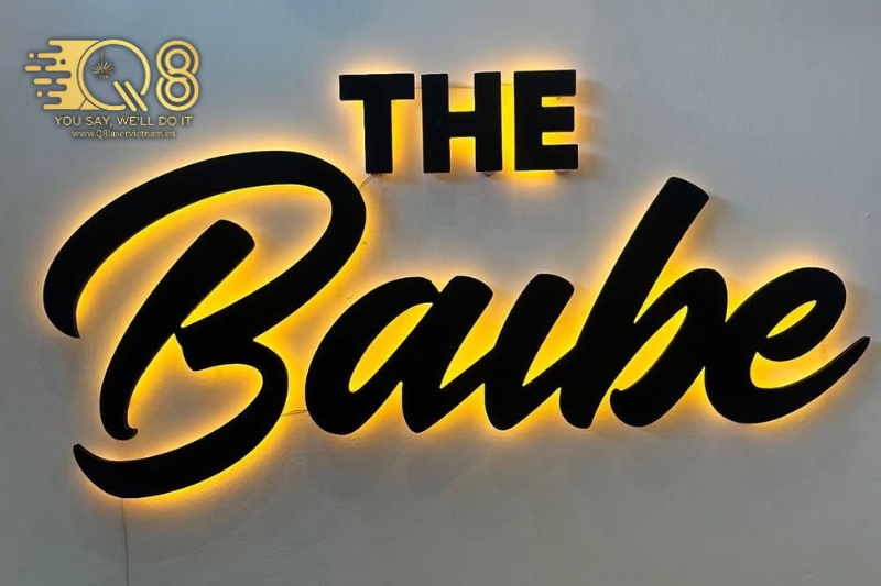 Mẫu bảng hiệu chữ inox đồng