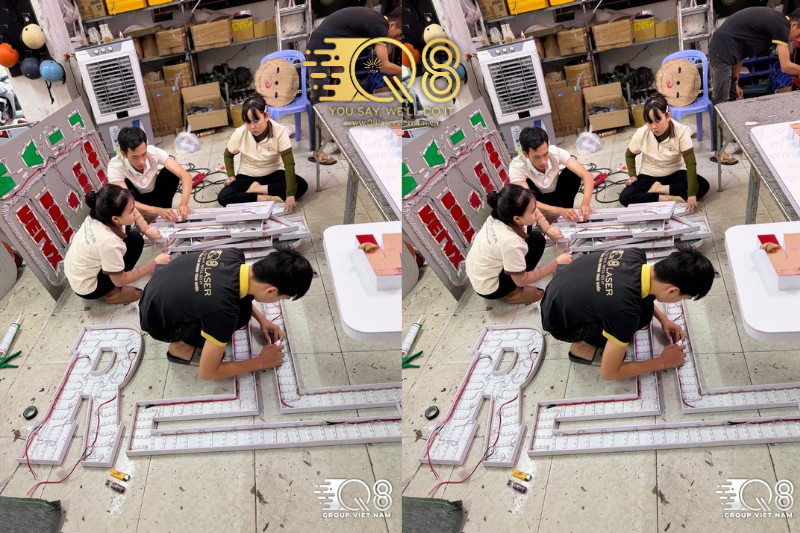 Xưởng gia công chữ inox đồng