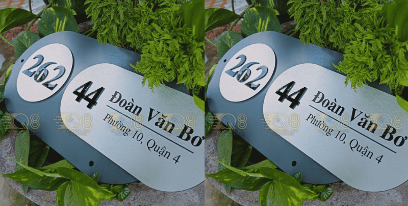 Gia công và thi công biển số nhà quận 10